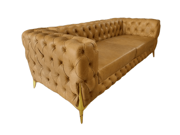 Chesterfield Cup 3 Seater Couch - Image 2