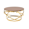 Chrome Round Coffee Table