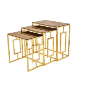 Chrome Zigon Side Table
