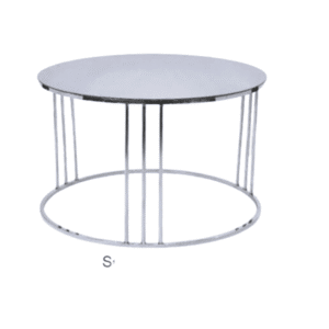 Chrome Round Coffee Table