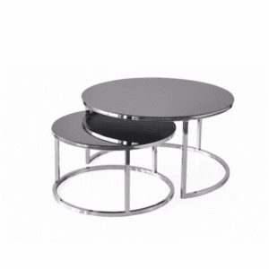 Chrome Round Coffee Table