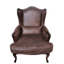 French Occasional Wing Back Chair