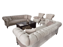 Chesterfield Full Lounge Suite Set 4Piece